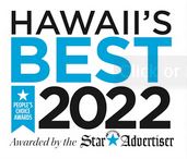 Hawaii's Best of 2022 awarded by the Honolulu Star-Advertiser