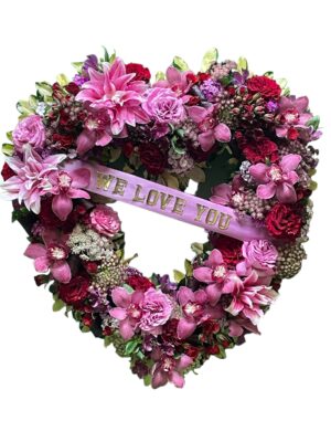 Sympathy 57 with beautiful lavender-purple flowers